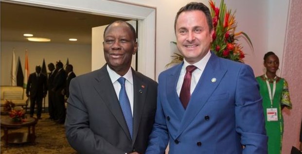 Ouattara Bettel Côte d'Ivoire Luxembourg