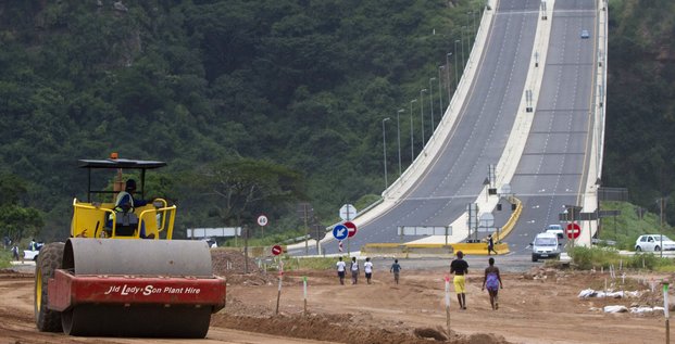 chantier route infrastructure btp travaux construction