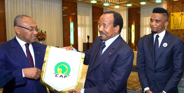 Paul Biya Samuel Eto'o Ahmad Ahmad CAF CAN Cameroun 2019