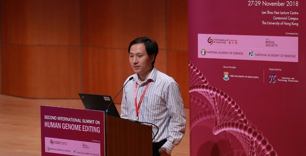 He Jiankui, recherche génétique, bébés OGM, manipulation ADN, CRISPR-Cas9