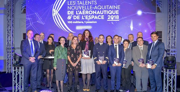 Lauréats Talents aéronautiques Nouvelle-Aquitaine