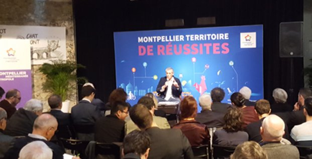 Philippe Saurel, président de Montpellier Méditerranée Métropole, le 7 décembre 2018
