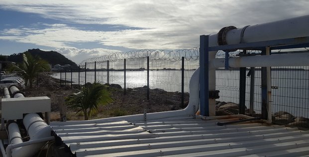 Usine de dessalement à Saint-Martin