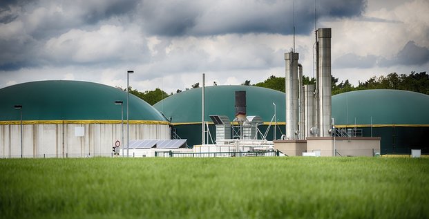 Usine de biométhane en Allemagne, gaz, énergie