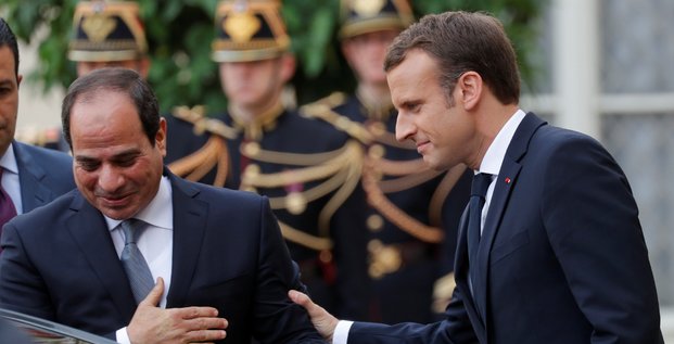 Macron appelle sissi a agir sur les droits de l'homme