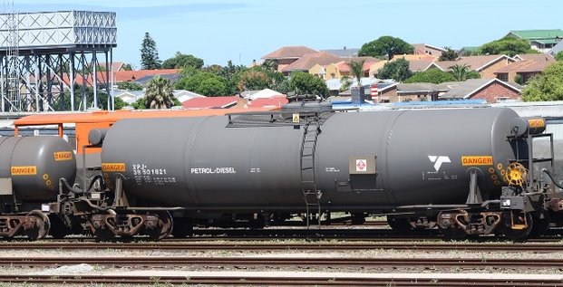 transport fuel chemin de fer afrique du sud