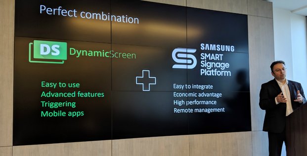 DynamicScreen partenariat Samsung