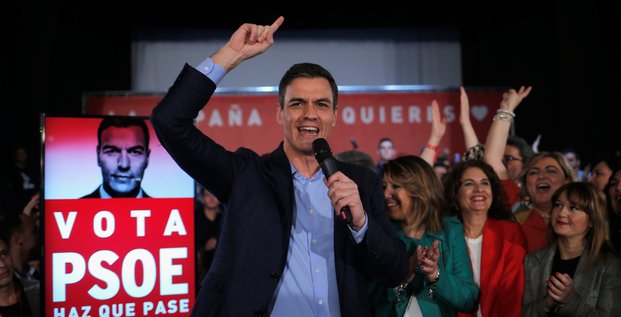 Espagne: la gauche donnee en tete aux elections du 28 avril, selon des sondages