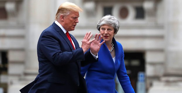 Donald Trump, Theresa May, visite officielle, Londres,