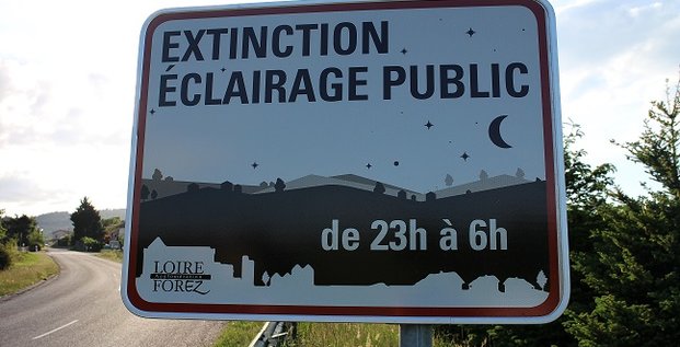 Extinction éclairage Loire Forez
