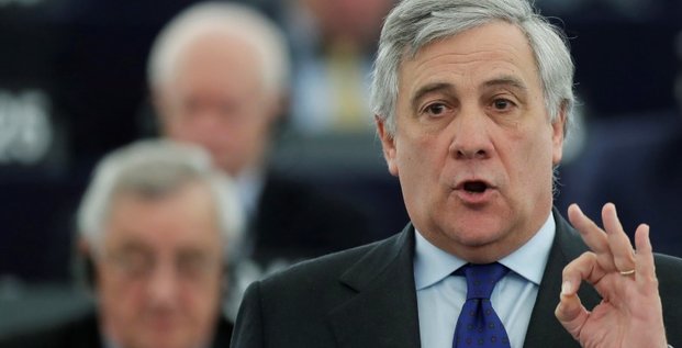 Tajani elu president du parlement europeen