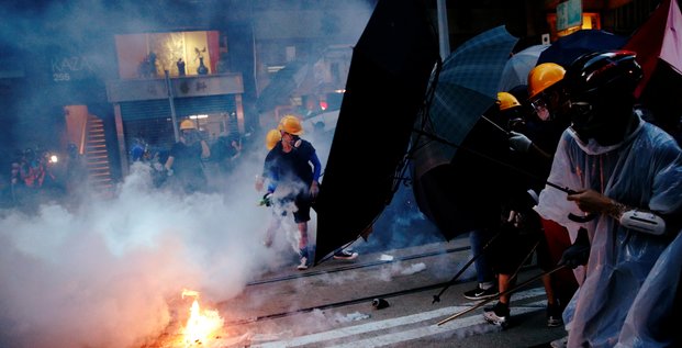 Manifestations à Hong Kong