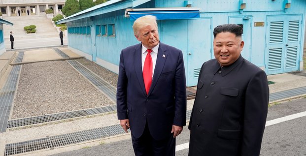Trump et Kim-Jong-un