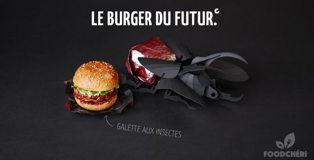 Le burger du futur de FoodChéri