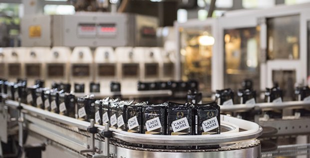 L'usine de café Carte Noire, à Lavérune (34), compte aujourd'hui 10 lignes de production