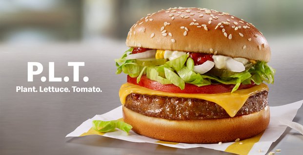 Burger végétarien McDonald's
