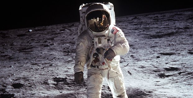 Buzz Aldrin, Lune, conquête, homme, espace, spatial, Nasa, Apollo, Etats-Unis,