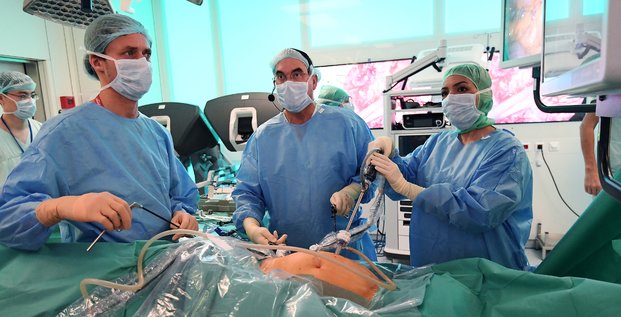 Le guidage visuel du chirurgien conçu par Sofradir, à Grenoble, a suscité l'intérêt du Cancéropôle Lyon Auvergne-Rhône-Alpes