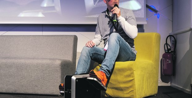 Eveia, une startup qui a conçu un repose-pieds ergonomique, a été soutenue par le dispositif Scale’up.