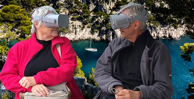 FeelU propose des programmes de réalité virtuelle à destination des seniors.