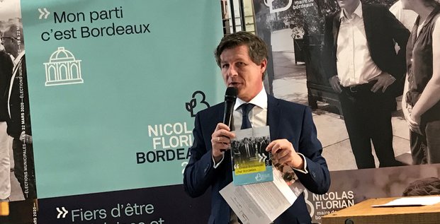Nicolas Florian, maire de Bordeaux