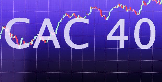 CAC 40 écran indice