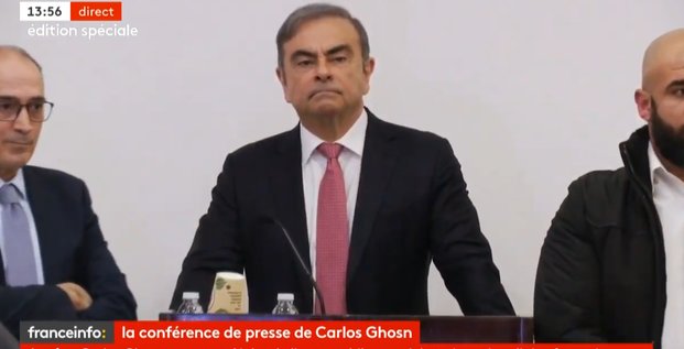 ghosn conference de presse beyrouth