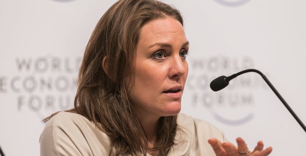 Martina Larkin, Forum économique mondial, Davos, World Economic Forum, WEF