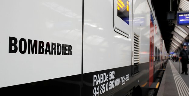 Bombardier, train, ferroviaire, transports