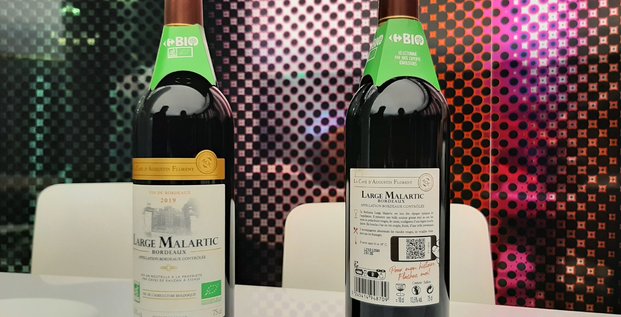 Blockchain vin Carrefour