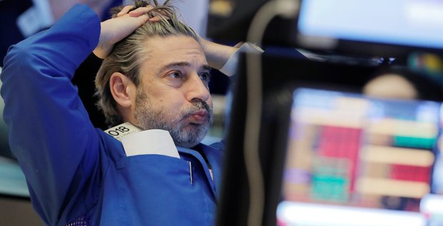 Trader à la Bourse de New York (New York Stock Exchange), Wall Street