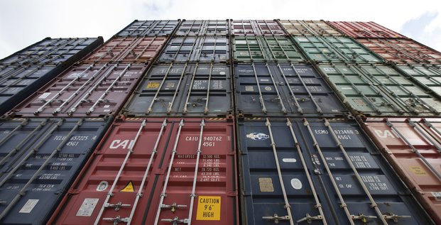 Containers, conteneurs, Le Havre, commerce extérieur, déficit, France, fret maritime, transport de marchandises,