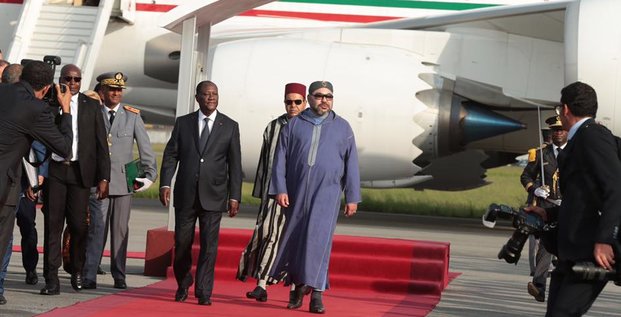 Mohammed 6 Ouattara Maroc Côte d'Ivoir