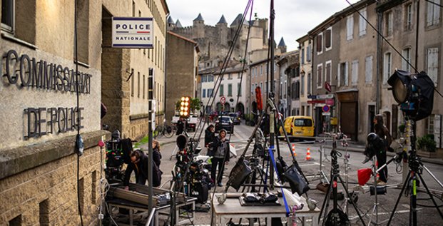 Tournage du film Selon la police en Occitanie