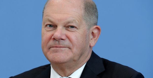 German finance minister olaf scholz attends a news conference in berlin