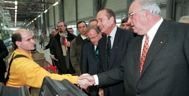 Smart, automobile, Chirac, Kohl, inauguration Smartville, Hambach, Sarreguemines, Lorraine