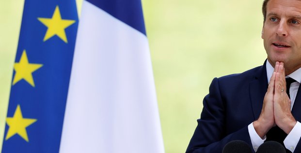 Discours d'Emmanuel Macron lors d'une rencontre avec les membres de la Convention citoyenne pour le climat, au palais de l'Élysée, le 29 juin 2020