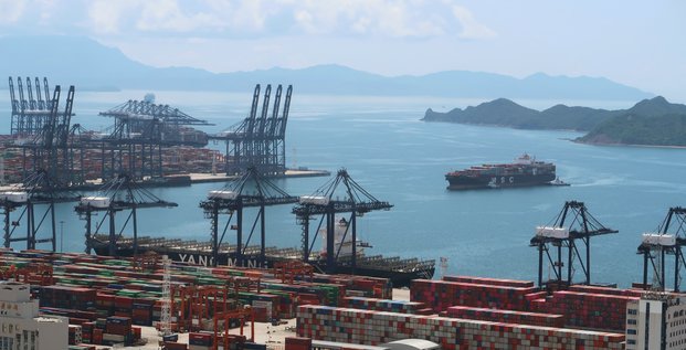 Chine: progression de 7.2% des exportations en juillet