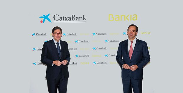 CaixaBank et Bankia