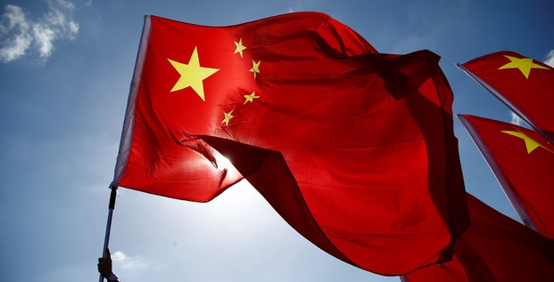 drapeau chinois (chine, xi jinping)