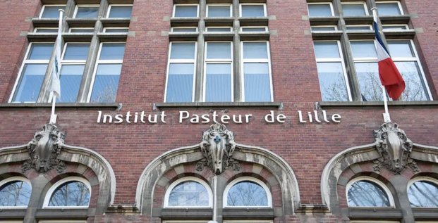 La façade de l'Institut Pasteur de Lille