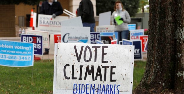 Soutien au Biden des défenseurs de l'environnement