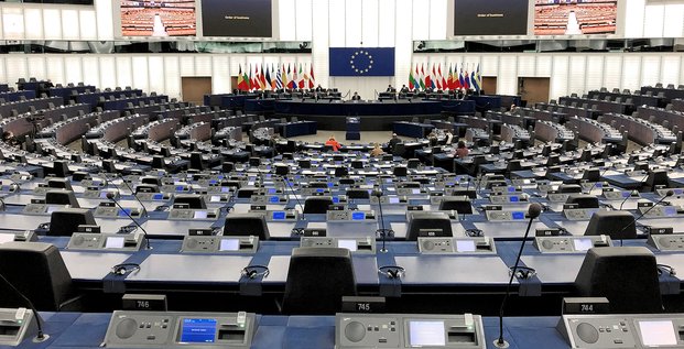 Hémicyle du Parlement européen à Strasbourg