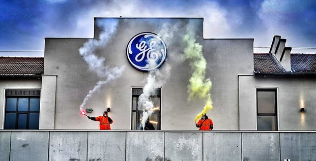 General Electric grève mobilisation