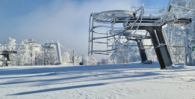 La station de ski Alti Aigoual, en Lozère