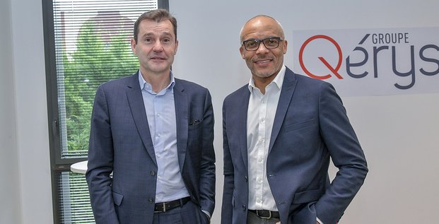 Jérôme Tesseire et Marc Hippomène, respectivement président et directeur général du groupe Qérys