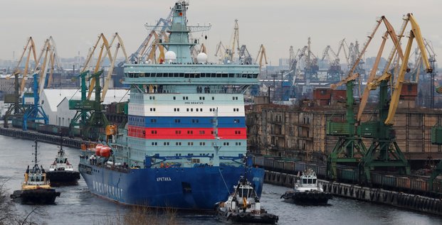 La russie vante la voie maritime de l'arctique apres le blocage du canal de suez