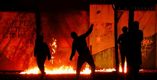 Belfast, Irlande du Nord, émeutes, post-Brexit