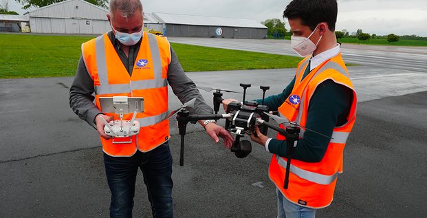 Apex Drone a développé des solutions de sécurité urbaine par le drone