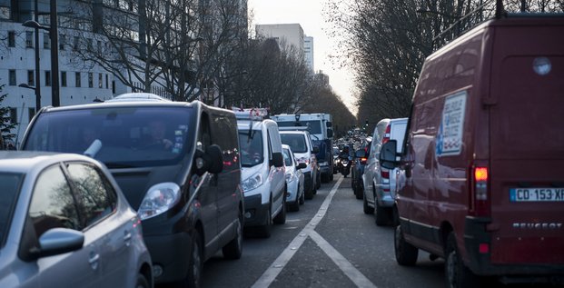 Embouteillage, Paris, trafic